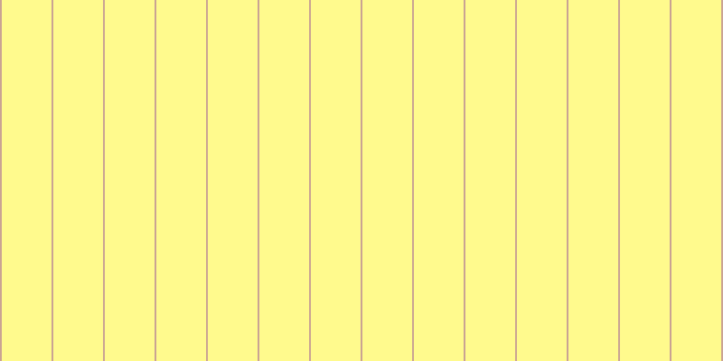 #fffa8d, #caa393 vertical lines, two pixels wide, fifty-five pixels apart