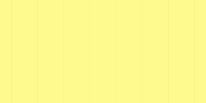 #fffa8d, #caa393 vertical lines, two pixels wide, ninety-nine pixels apart