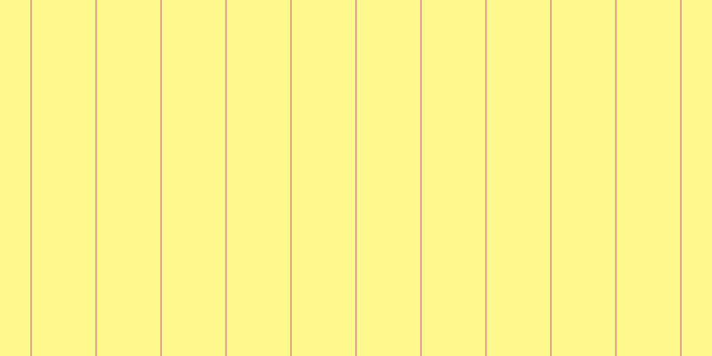 #fffa8d, #eba393 vertical lines, two pixels wide, seventy-one pixels apart