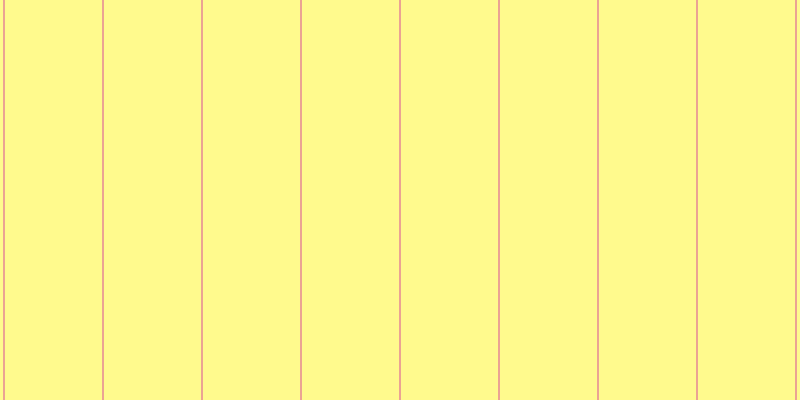 #fffa8d, #eba393 vertical lines, two pixels wide, ninety-seven pixels apart
