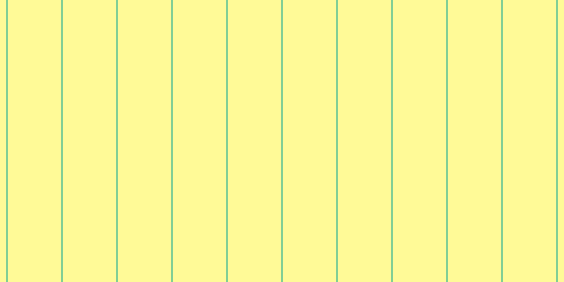 #fffa97, #04a393 vertical lines, one pixels wide, seventy-seven pixels apart