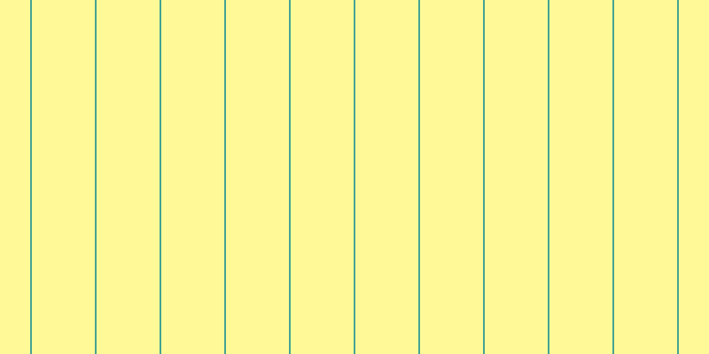#fffa97, #46a393 vertical lines, two pixels wide, seventy-one pixels apart