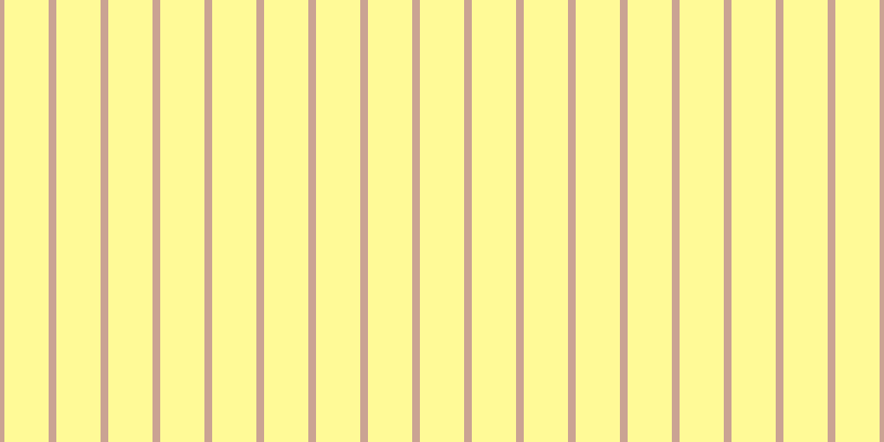 #fffa97, #caa393 vertical lines, seven pixels wide, forty pixels apart