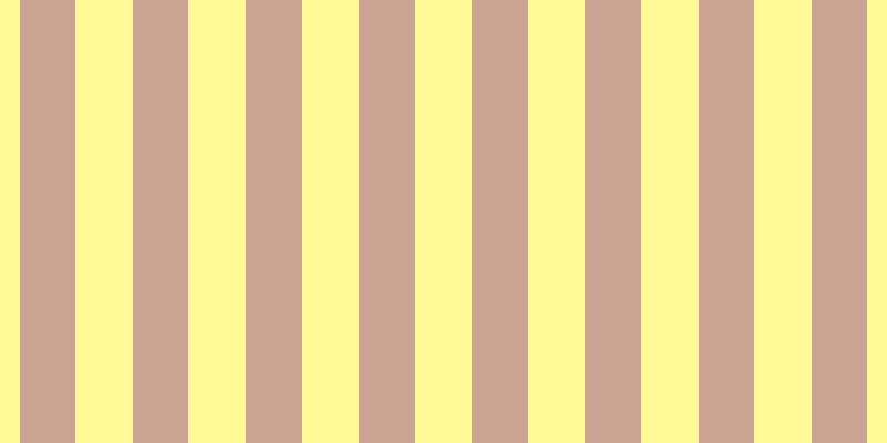 #fffa97, #caa393 vertical lines, fifty pixels wide, fifty-two pixels apart