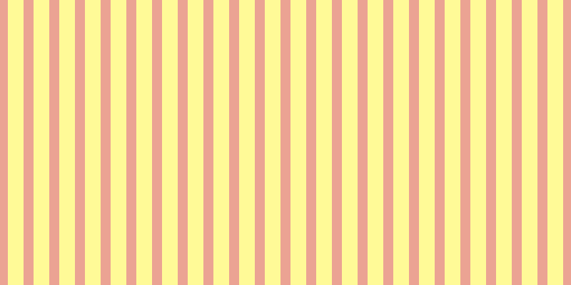 #fffa97, #eba393 vertical lines, fourteen pixels wide, twenty-two pixels apart