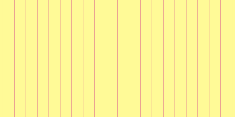 #fffa97, #eba393 vertical lines, two pixels wide, thirty-seven pixels apart