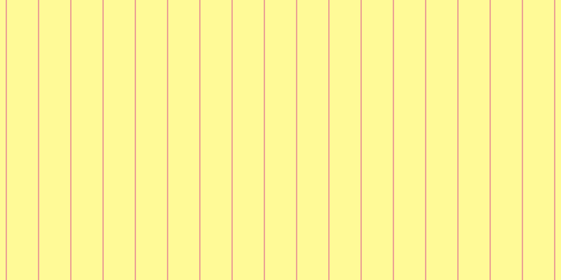 #fffa97, #eba393 vertical lines, two pixels wide, forty-four pixels apart