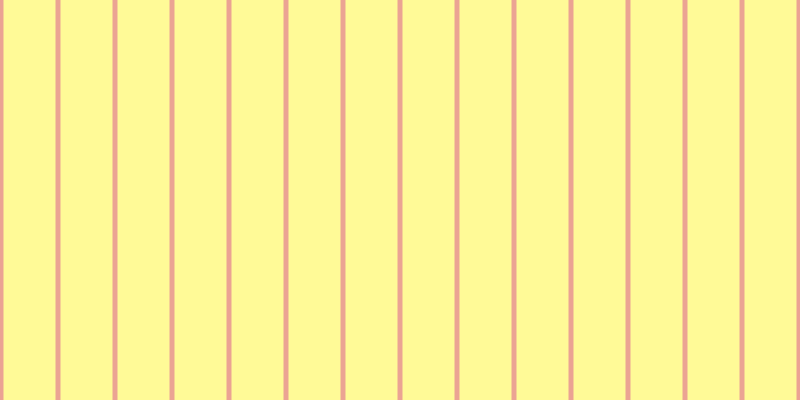 #fffa97, #eba393 vertical lines, five pixels wide, fifty-two pixels apart