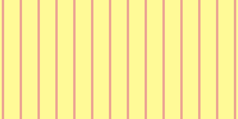 #fffa97, #eba393 vertical lines, eight pixels wide, fifty-two pixels apart