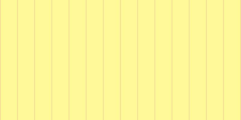 #fffa97, #eba393 vertical lines, one pixels wide, fifty-six pixels apart