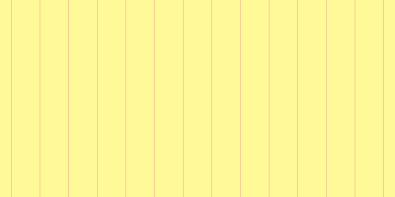 #fffa97, #eba393 vertical lines, one pixels wide, fifty-seven pixels apart