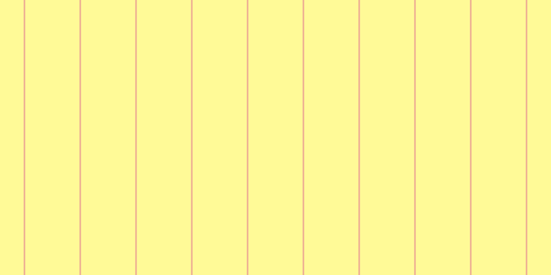 #fffa97, #eba393 vertical lines, two pixels wide, seventy-nine pixels apart