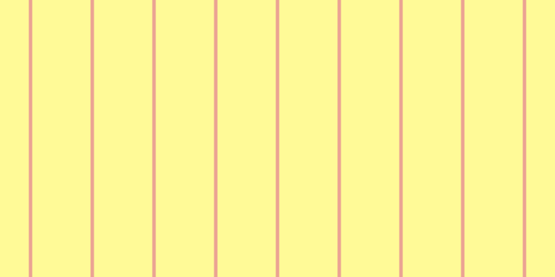 #fffa97, #eba393 vertical lines, five pixels wide, eighty-four pixels apart