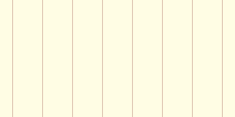 #fffa97 (25%), #caa393 vertical lines, two pixels wide, one hundred pixels apart