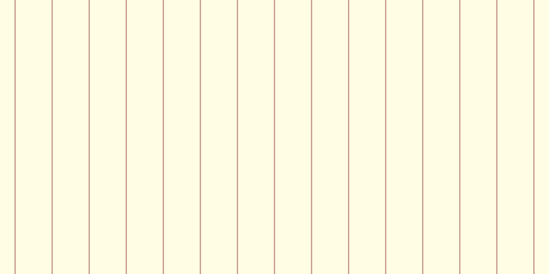 #fffa97 (25%), #caa393 vertical lines, two pixels wide, fifty-two pixels apart