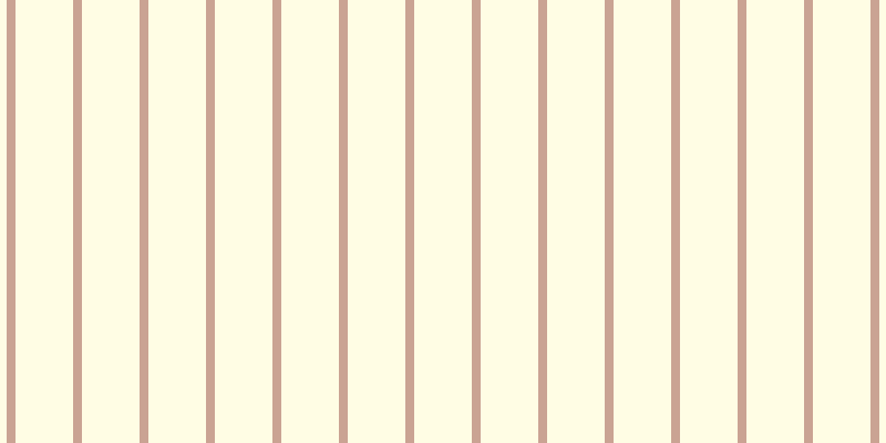 #fffa97 (25%), #caa393 vertical lines, eight pixels wide, fifty-two pixels apart