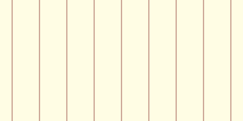 #fffa97 (25%), #caa393 vertical lines, four pixels wide, eighty-six pixels apart