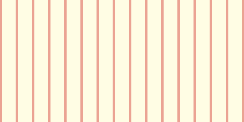 #fffa97 (25%), #eba393 vertical lines, eight pixels wide, forty-five pixels apart