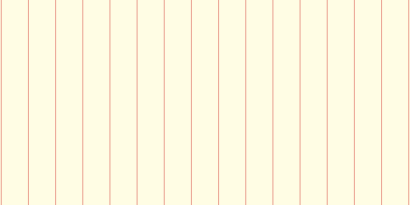 #fffa97 (25%), #eba393 vertical lines, two pixels wide, fifty-one pixels apart