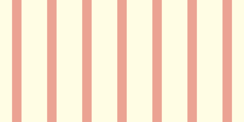 #fffa97 (25%), #eba393 vertical lines, thirty-one pixels wide, eighty-four pixels apart