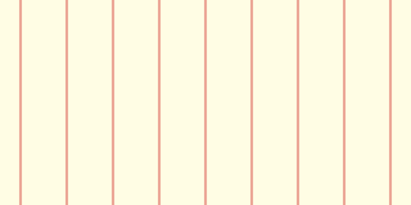 #fffa97 (25%), #eba393 vertical lines, five pixels wide, eighty-five pixels apart