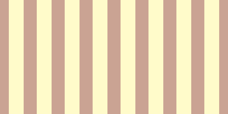 #fffa97 (50%), #caa393 vertical lines, forty-six pixels wide, fifty-two pixels apart