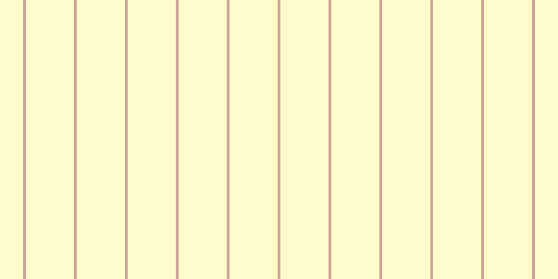 #fffa97 (50%), #caa393 vertical lines, four pixels wide, sixty-nine pixels apart