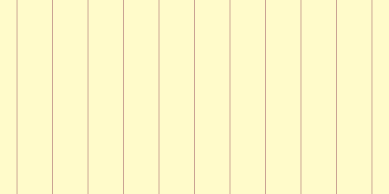 #fffa97 (50%), #caa393 vertical lines, two pixels wide, seventy-one pixels apart