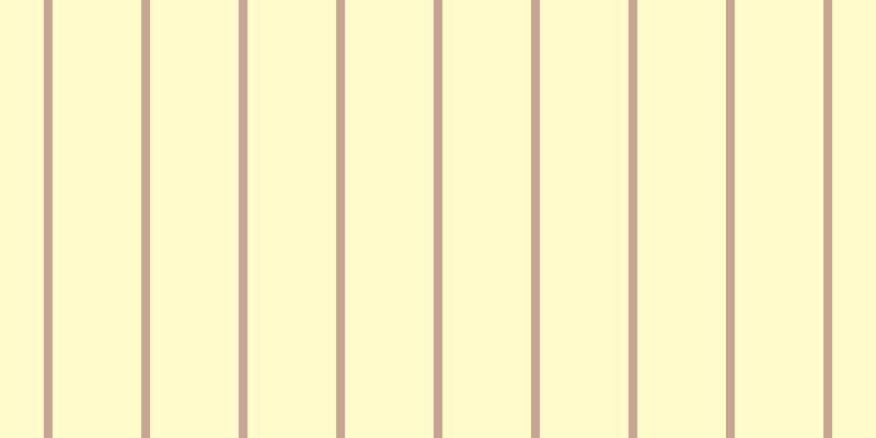 #fffa97 (50%), #caa393 vertical lines, eight pixels wide, eighty-one pixels apart
