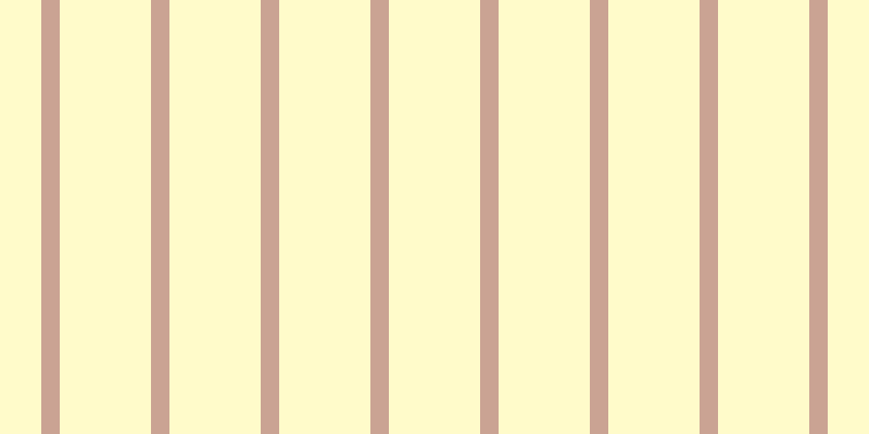 #fffa97 (50%), #caa393 vertical lines, seventeen pixels wide, eighty-four pixels apart