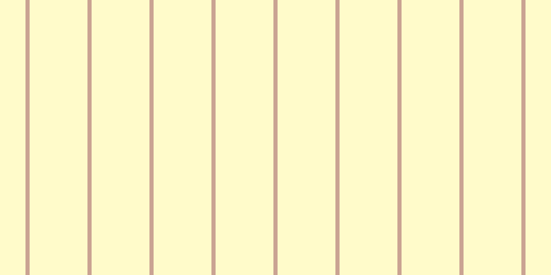 #fffa97 (50%), #caa393 vertical lines, six pixels wide, eighty-four pixels apart
