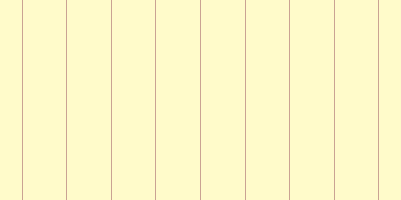 #fffa97 (50%), #caa393 vertical lines, two pixels wide, eighty-seven pixels apart