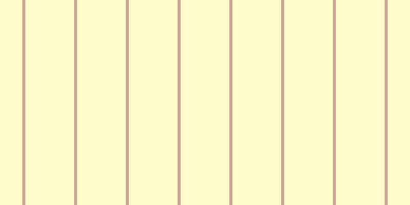 #fffa97 (50%), #caa393 vertical lines, six pixels wide, ninety-five pixels apart