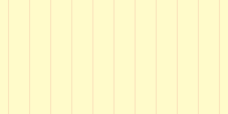 #fffa97 (50%), #eba393 vertical lines, one pixels wide, seventy-three pixels apart