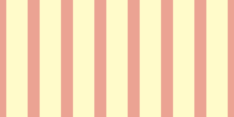 #fffa97 (50%), #eba393 vertical lines, forty-one pixels wide, seventy-three pixels apart