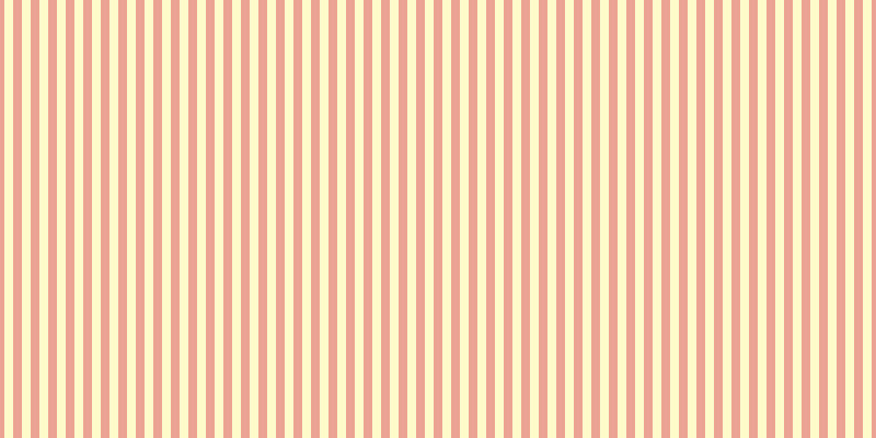 #fffa97 (50%), #eba393 vertical lines, eight pixels wide, eight pixels apart
