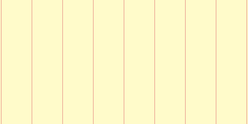 #fffa97 (50%), #eba393 vertical lines, two pixels wide, ninety-seven pixels apart