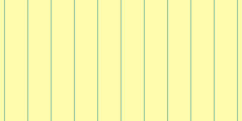 #fffa97 (75%), #46a393 vertical lines, two pixels wide, seventy-five pixels apart