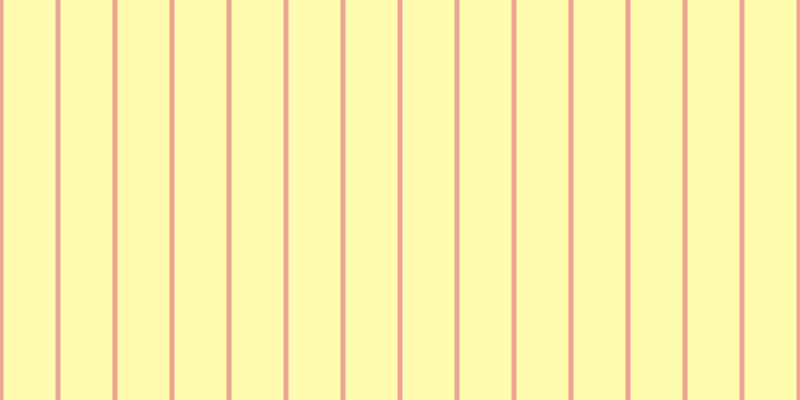 #fffa97 (75%), #eba393 vertical lines, five pixels wide, fifty-two pixels apart