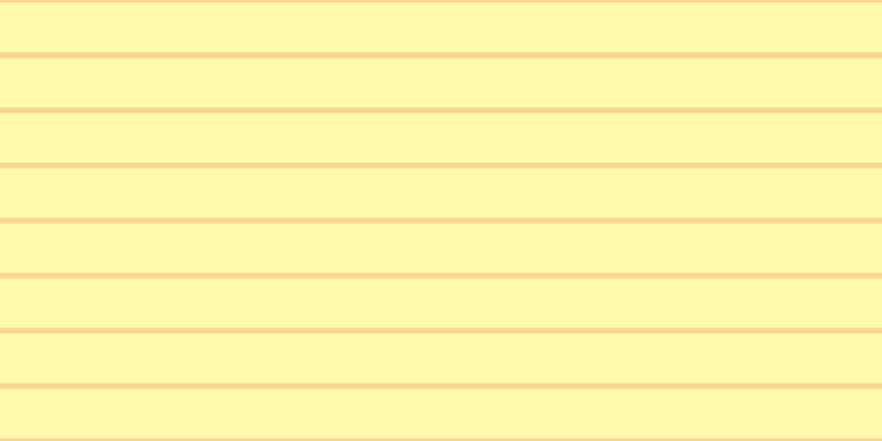 #fffaac, #fcd393 horizontal lines, five pixels wide, forty-five pixels apart