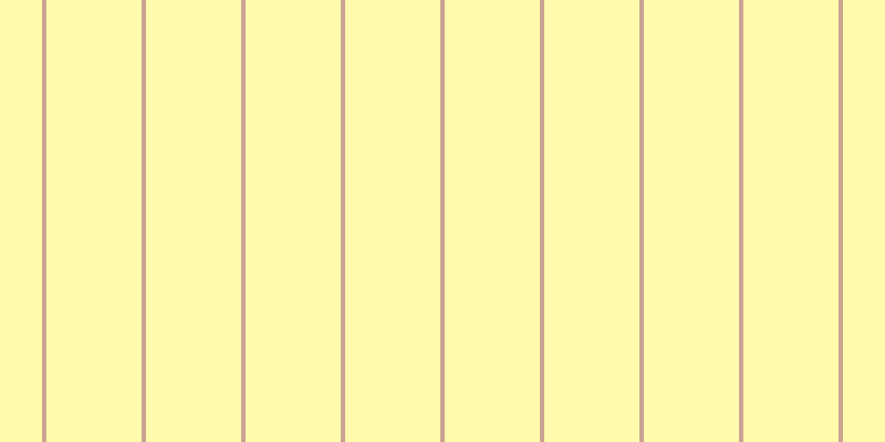 #fffaac, #caa393 vertical lines, four pixels wide, eighty-six pixels apart