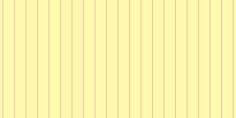 #fffaae, #eba393 vertical lines, two pixels wide, thirty-seven pixels apart