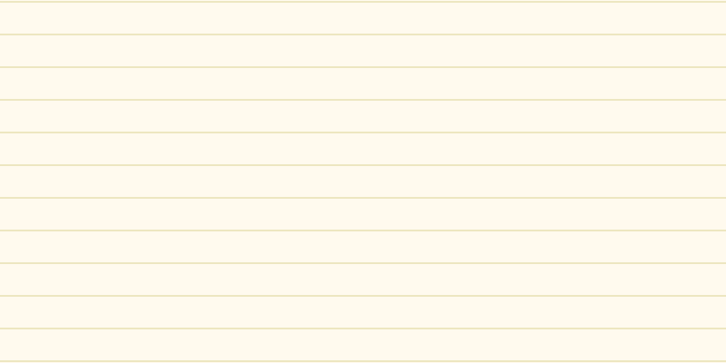 #fffaee, #dbd393 horizontal lines, one pixels wide, thirty-five pixels apart