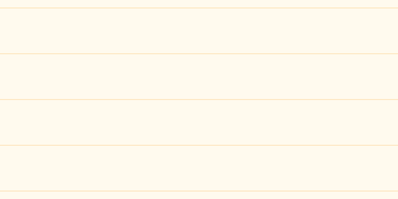 #fffaee, #fcd393 horizontal lines, one pixels wide, ninety-one pixels apart