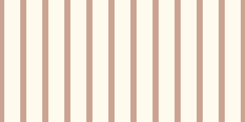 #fffaee, #caa393 vertical lines, twenty pixels wide, fifty-two pixels apart