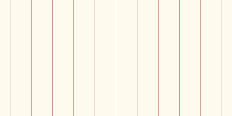 #fffaee, #caa393 vertical lines, two pixels wide, seventy-one pixels apart