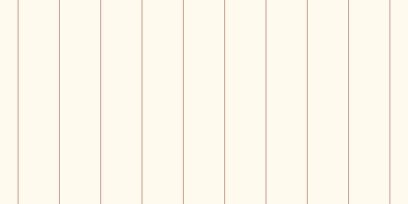 #fffaee, #caa393 vertical lines, two pixels wide, seventy-nine pixels apart