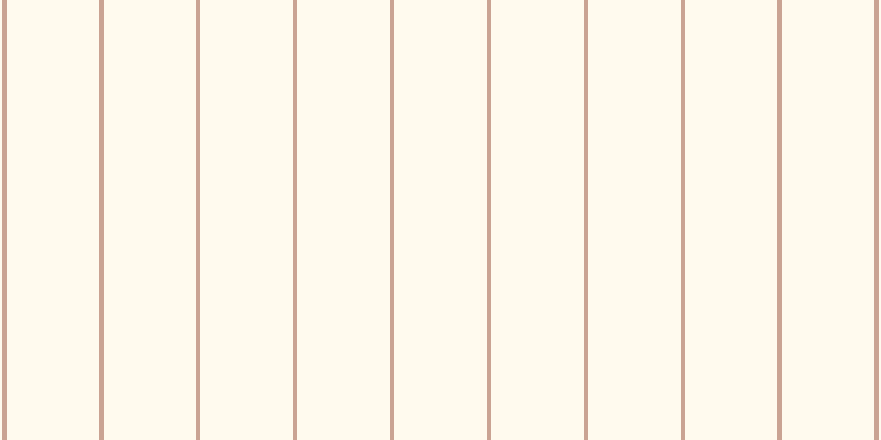 #fffaee, #caa393 vertical lines, four pixels wide, eighty-four pixels apart