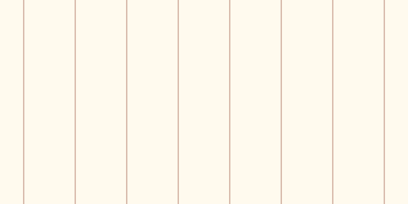 #fffaee, #caa393 vertical lines, two pixels wide, ninety-nine pixels apart