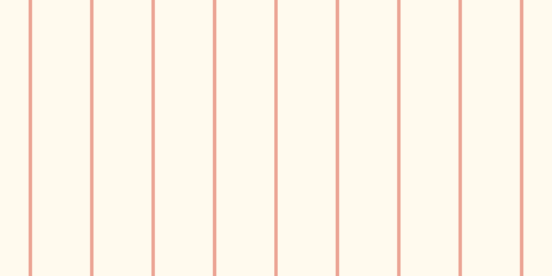 #fffaee, #eba393 vertical lines, five pixels wide, eighty-four pixels apart